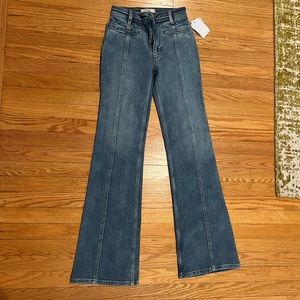 Free people flare jeans, size 26